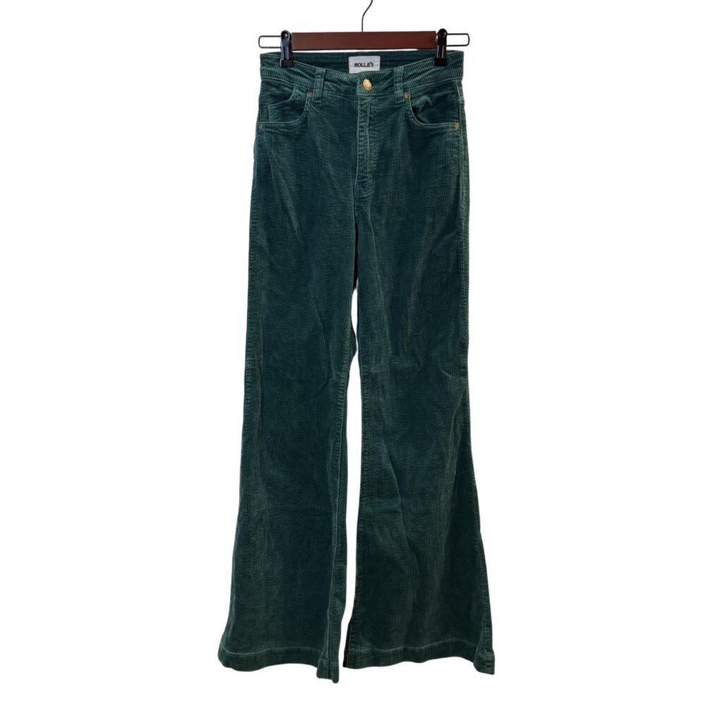 Rolla’s Women’s Eastcoast Flare Corduroy Pants Size 25